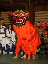 Japanese lion dance-Shishimai